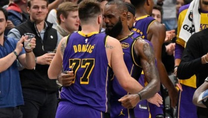 五项数据全队第一！詹皇后退，湖人进入东契奇时代？